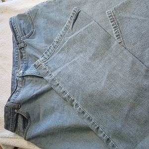 Lands' End Women's Bootcut Jeans Size 14 Blue‎